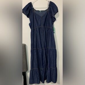 Terra & Sky Womens Dress Size 3X